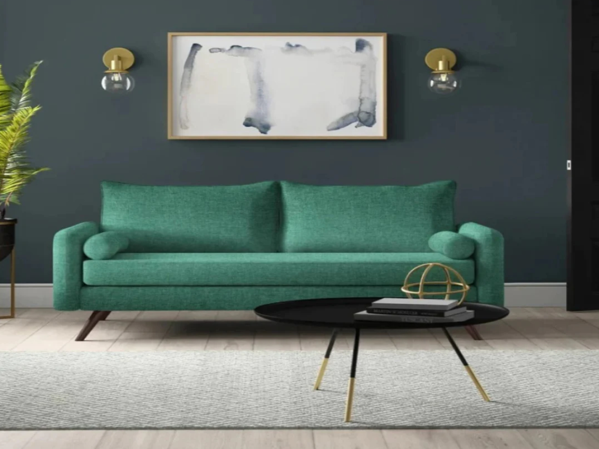 کاناپه راحتی سبز
