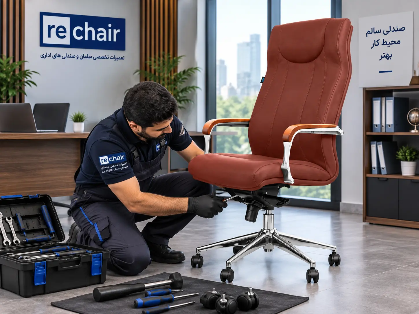 تعمیر صندلی مدیریتی انرژی