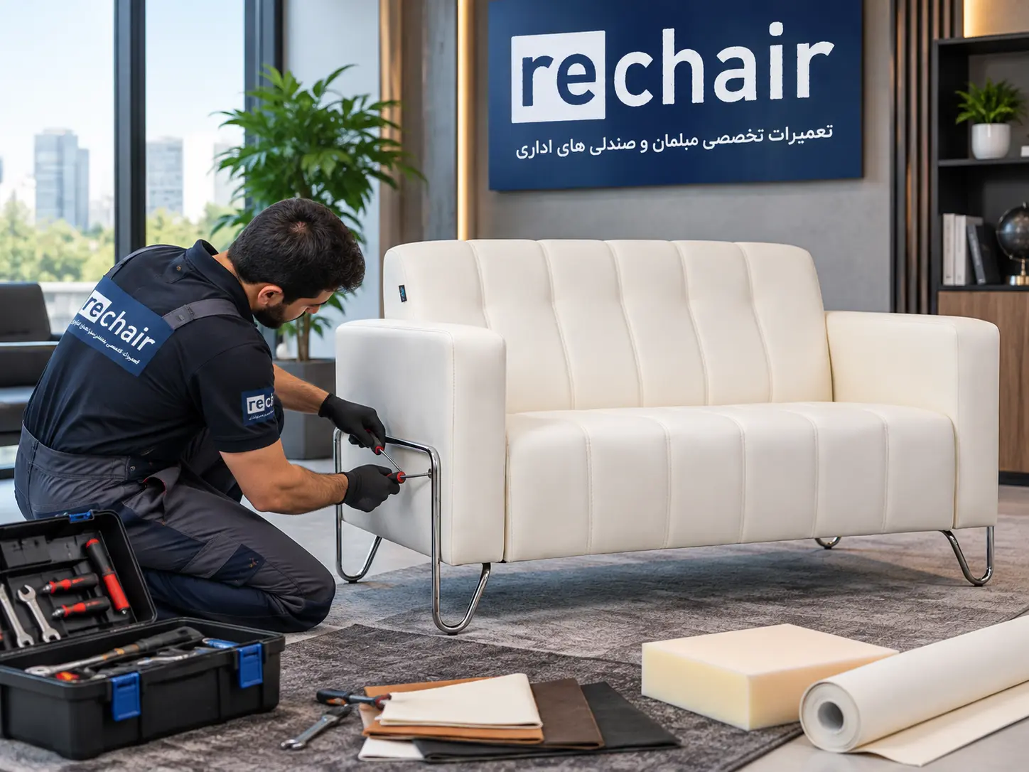 تعمیر مبل اداری انرژی